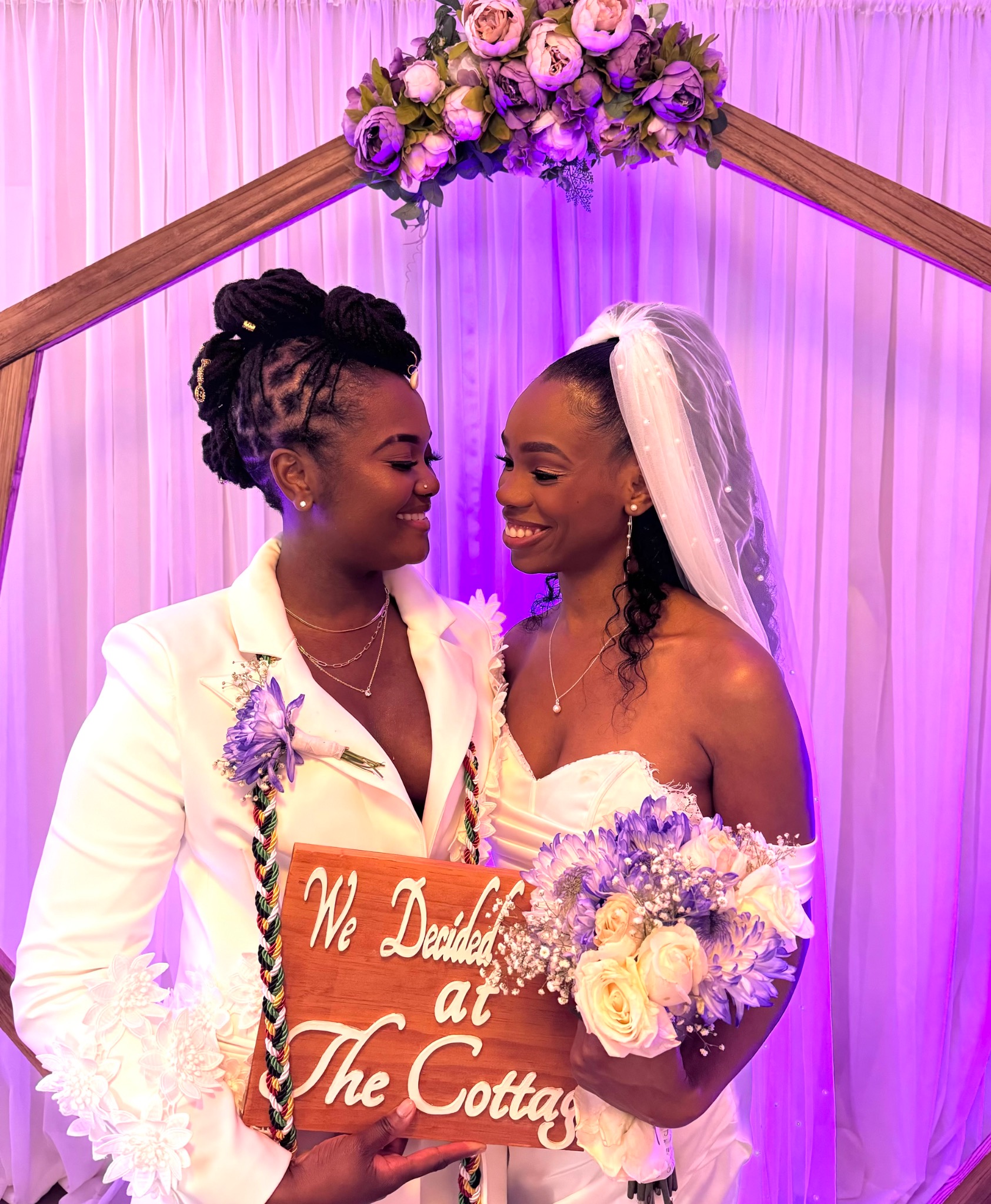 Purple Wedding Celebration