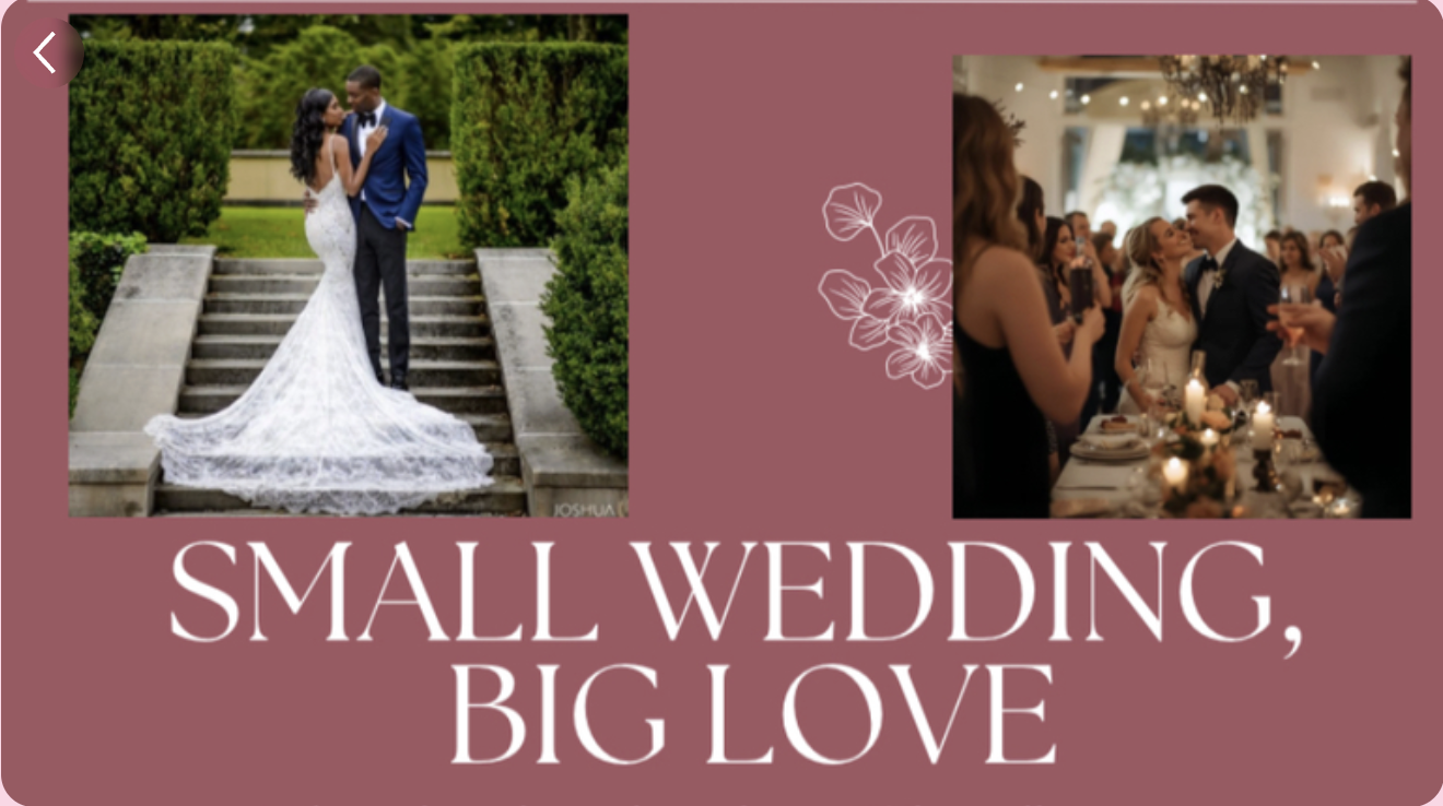 Small Wedding Big Love Ebook Cover
