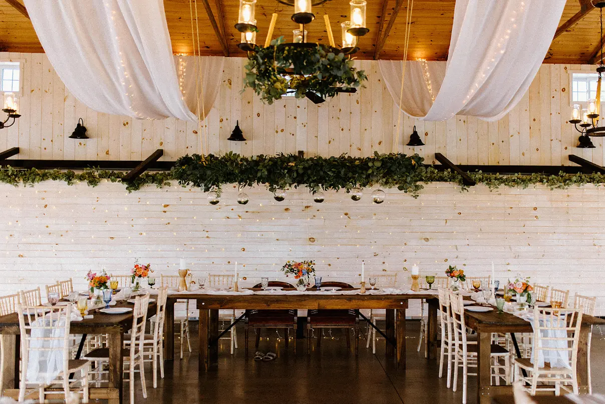 Beautiful wedding setup