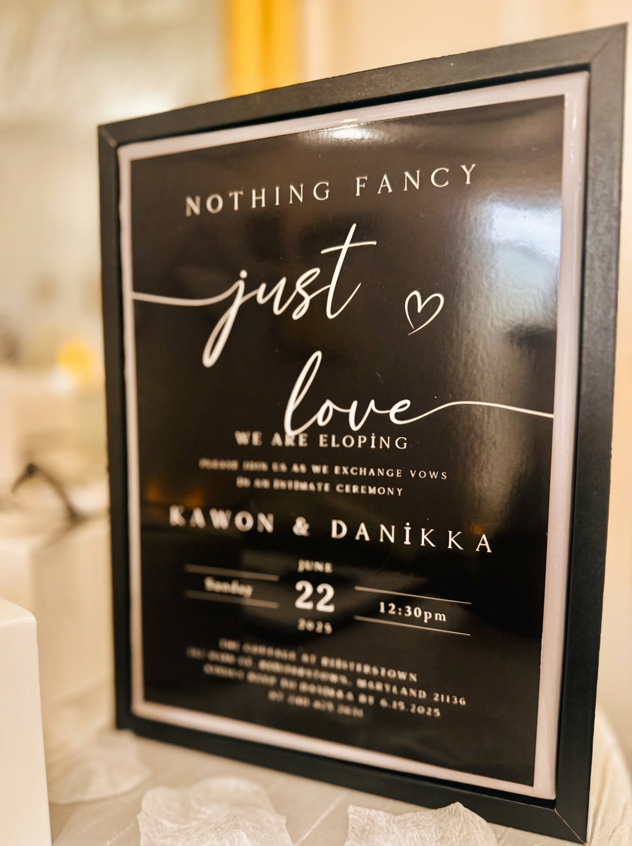 Elopement Invitation